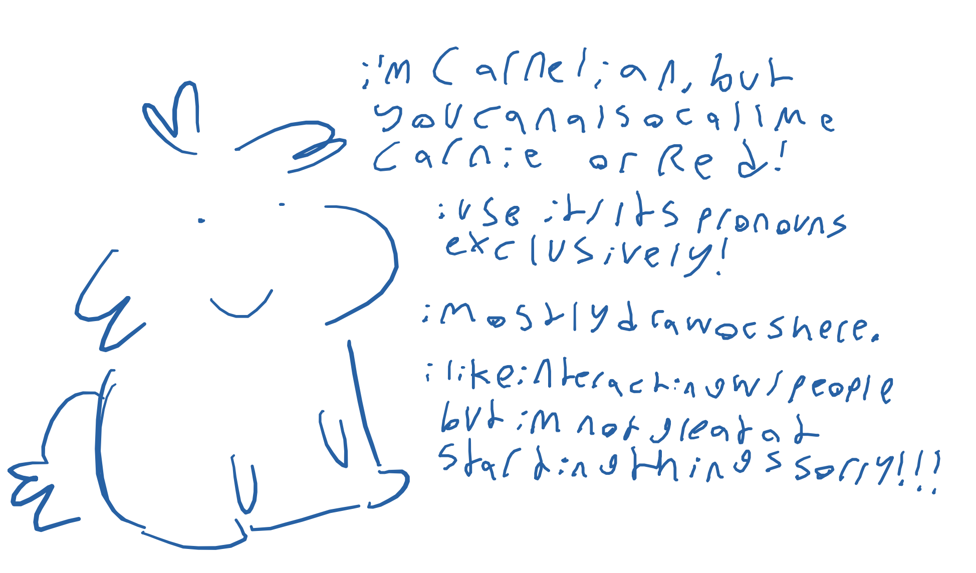 Post by @Carnie - Whiteboard Fox
