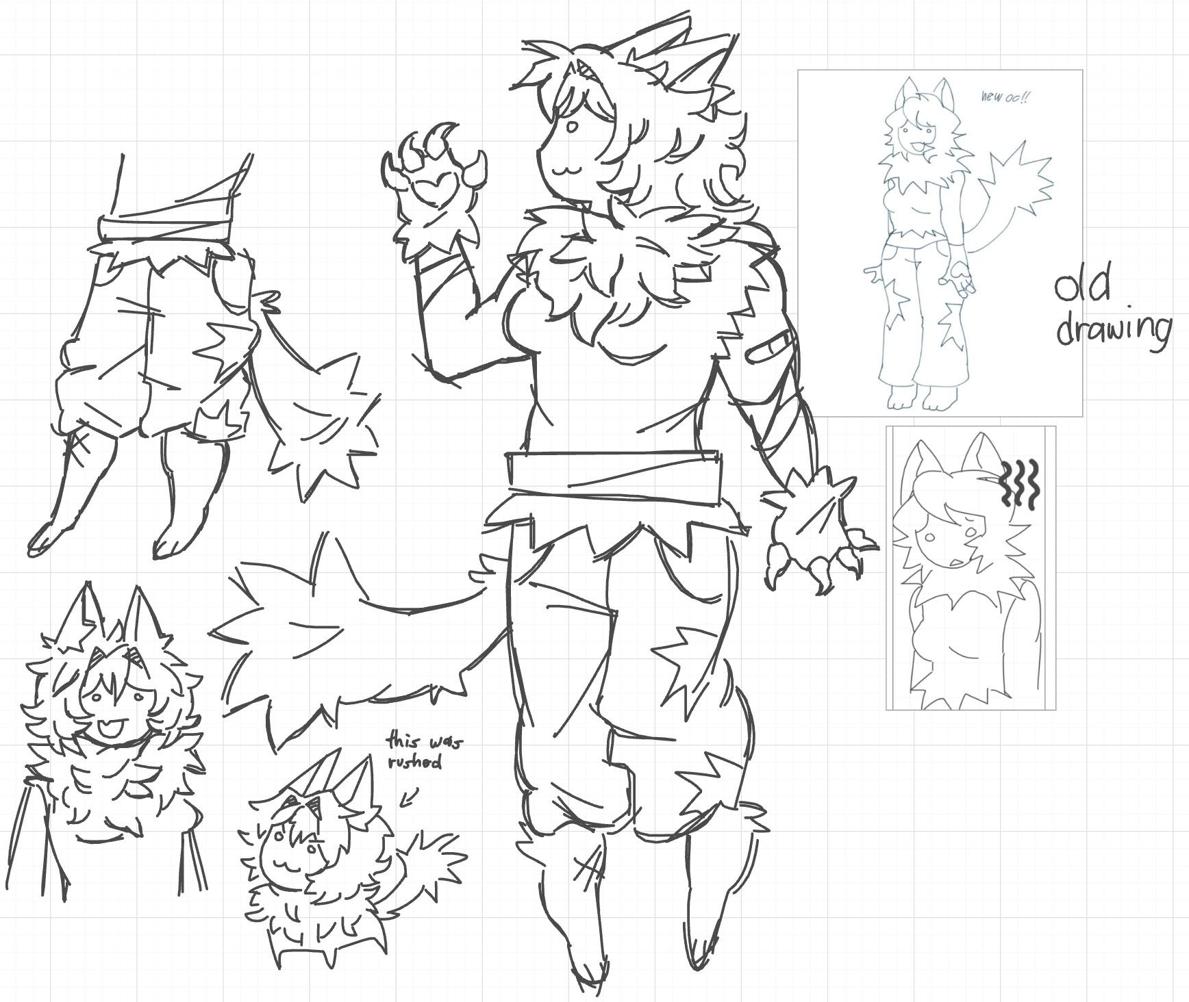 Post by @rawr_ - Whiteboard Fox