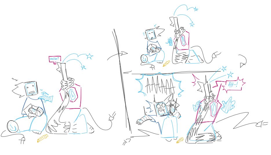 Post by @Epically_GAYY - Whiteboard Fox