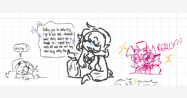Post by @inkmare - Whiteboard Fox